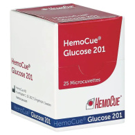 Hemocue Glucose 201 Mikroküvetten    4 Dosen x 25 Teste
