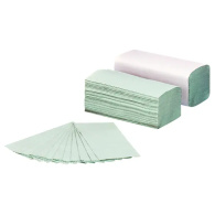Papierhandtücher grün 25x23cm   5000 St.