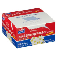 Injektionspflaster Gothaplast 1,7x4cm "Sonnenblume" sensitiv   400 St.
