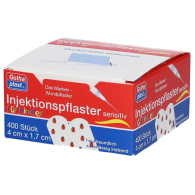 Injektionspflaster Gothaplast 1,7x4cm "Marienkäfer" sensitiv    400 St.