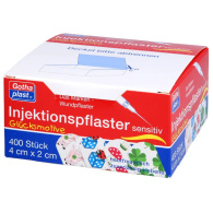 Injektionspflaster Gothaplast 2x4cm "Glücksmotive" sensitiv    400 St.