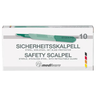 Sicherheitsskalpell Mediware Fig. 11     10 St.