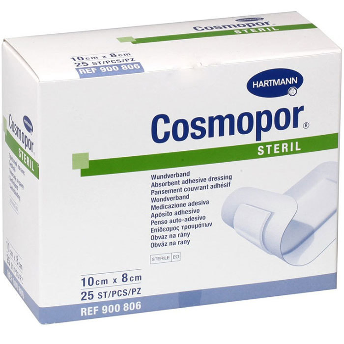 Cosmopor steril 10x8cm 25 St.