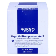 Urgo Mullkompressen 8f 5x5cm 50Stück, steril