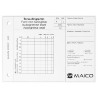 Audiogrammblock für ST20 1St. 50Blatt