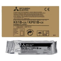 Printerpapier Mitsubishi Typ: K61B/KP61B-CE 4Ro.