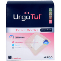 UrgoTül Foam Border 8x8cm 20Stück