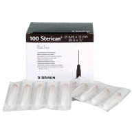 Sterican® Kanüle 0,30x12mm 30Gx1/2" gelb   100 St.