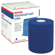 Elastomull haft color blau Fixierbinde 6cmx20m    1St.