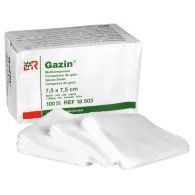 Gazin-Mullkompresse unsteril 10x10cm 100 St.