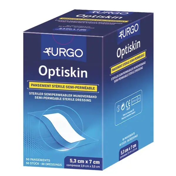 Optiskin 53x70mm, steril 50 St.