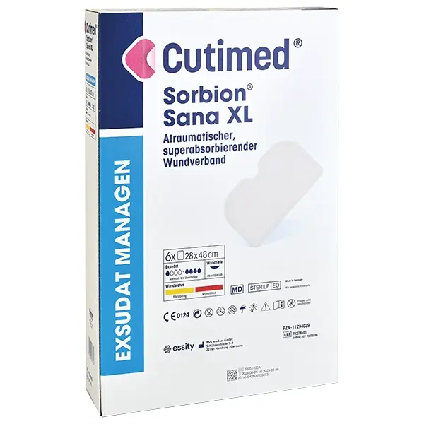 Cutimed Sorbion Sana 8,5x8,5cm 12St.
