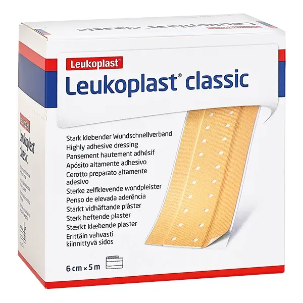 Leukoplast Classic 6cmx5m 1 Rolle